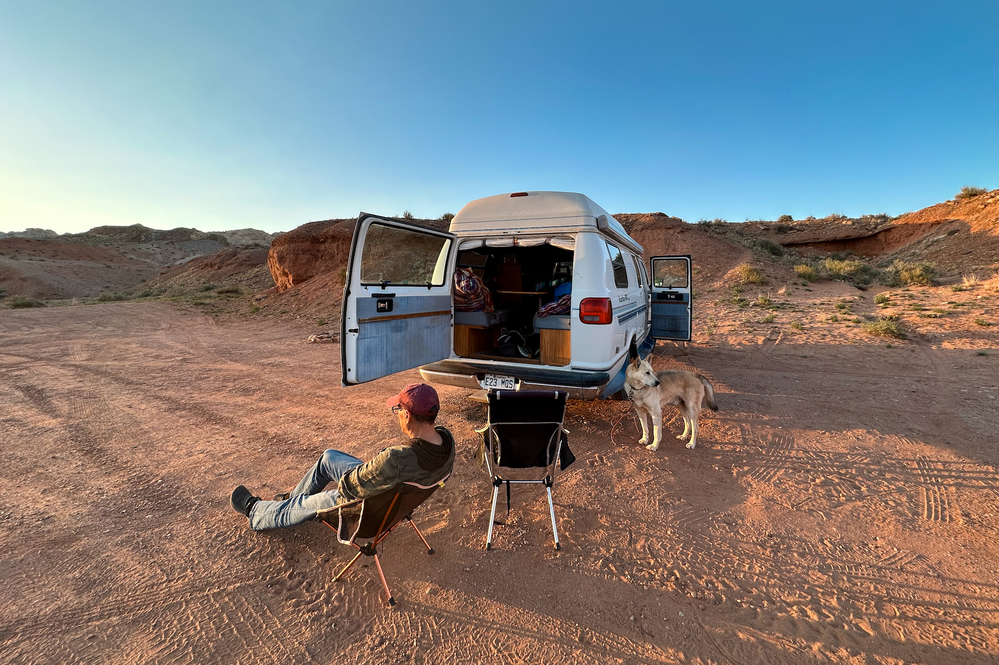 Camping on BLM lands, Utah