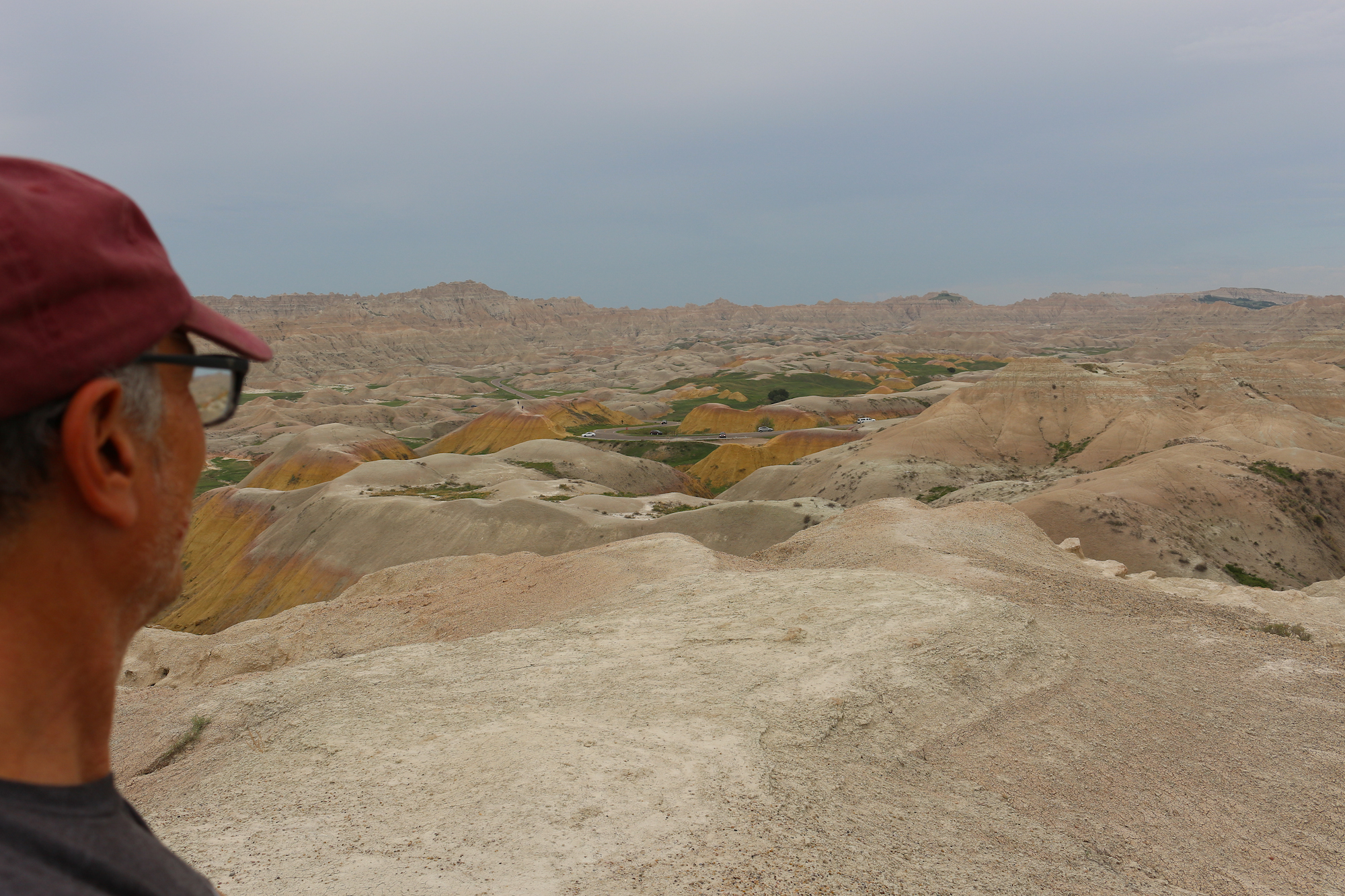 Badlands National Park, yellow mounds