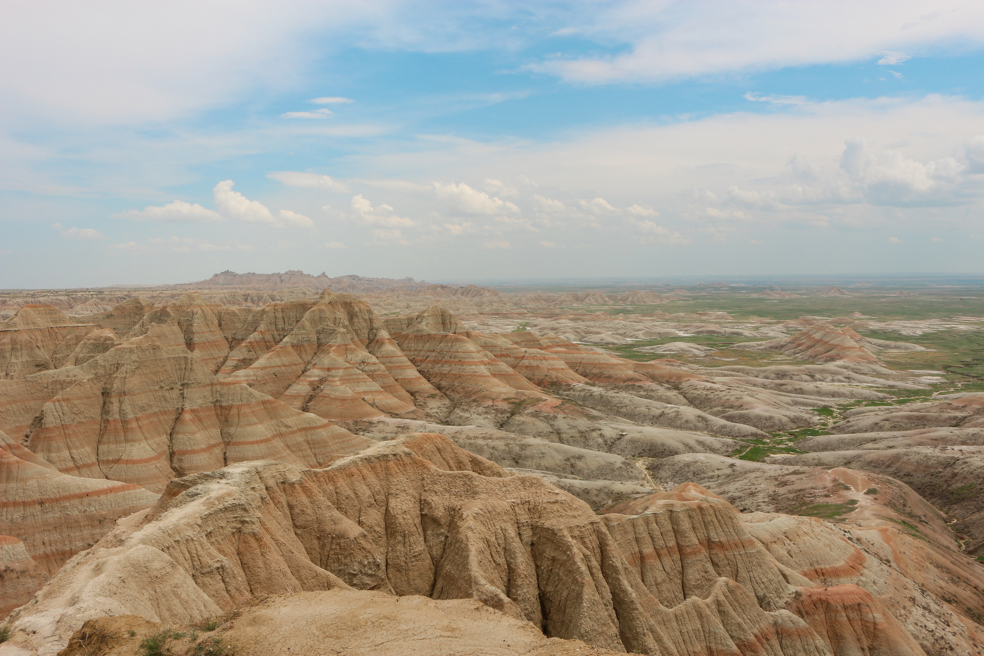 Badlands National Park, scenic view