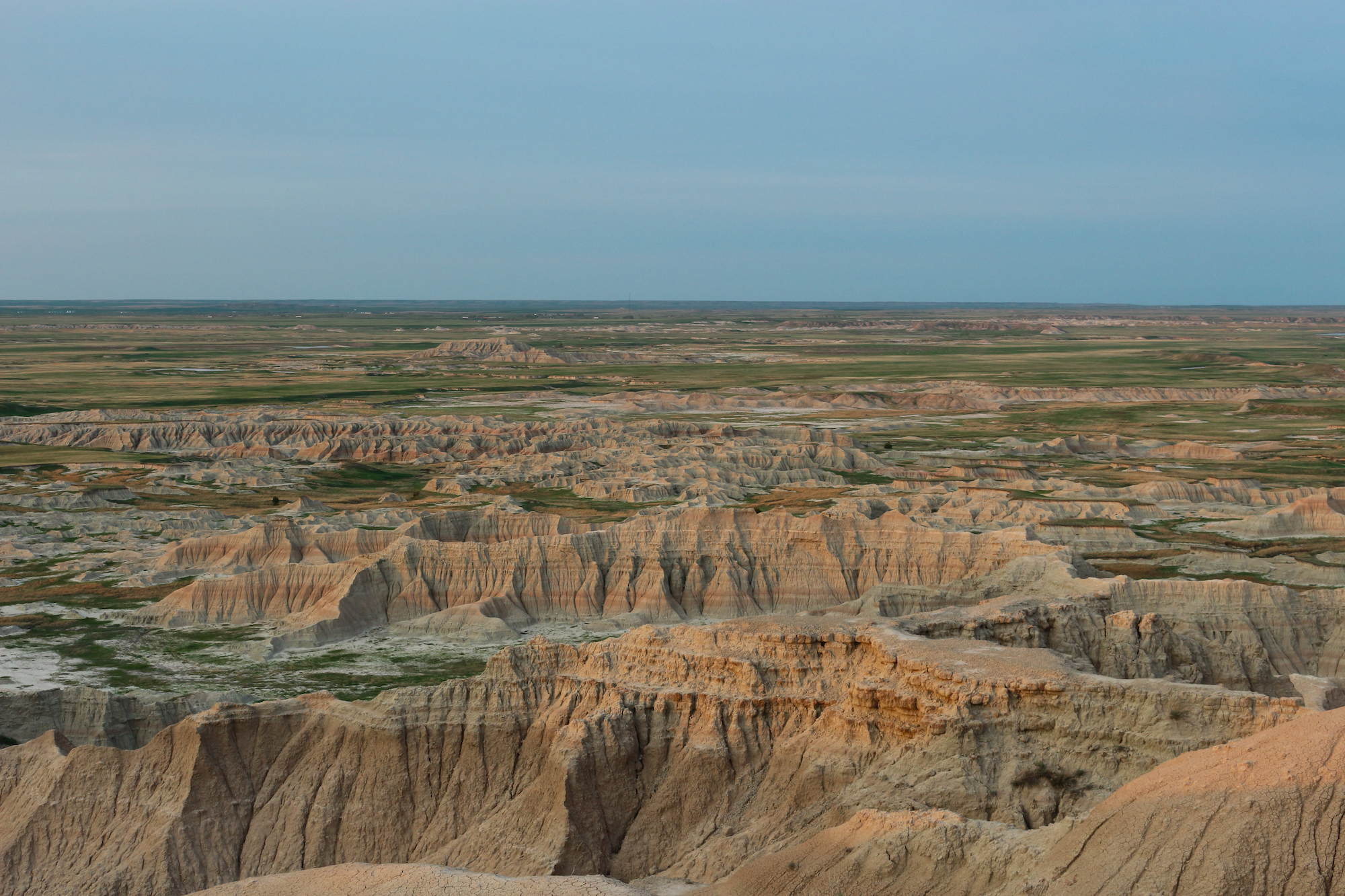 Badlands National Park, scenic view