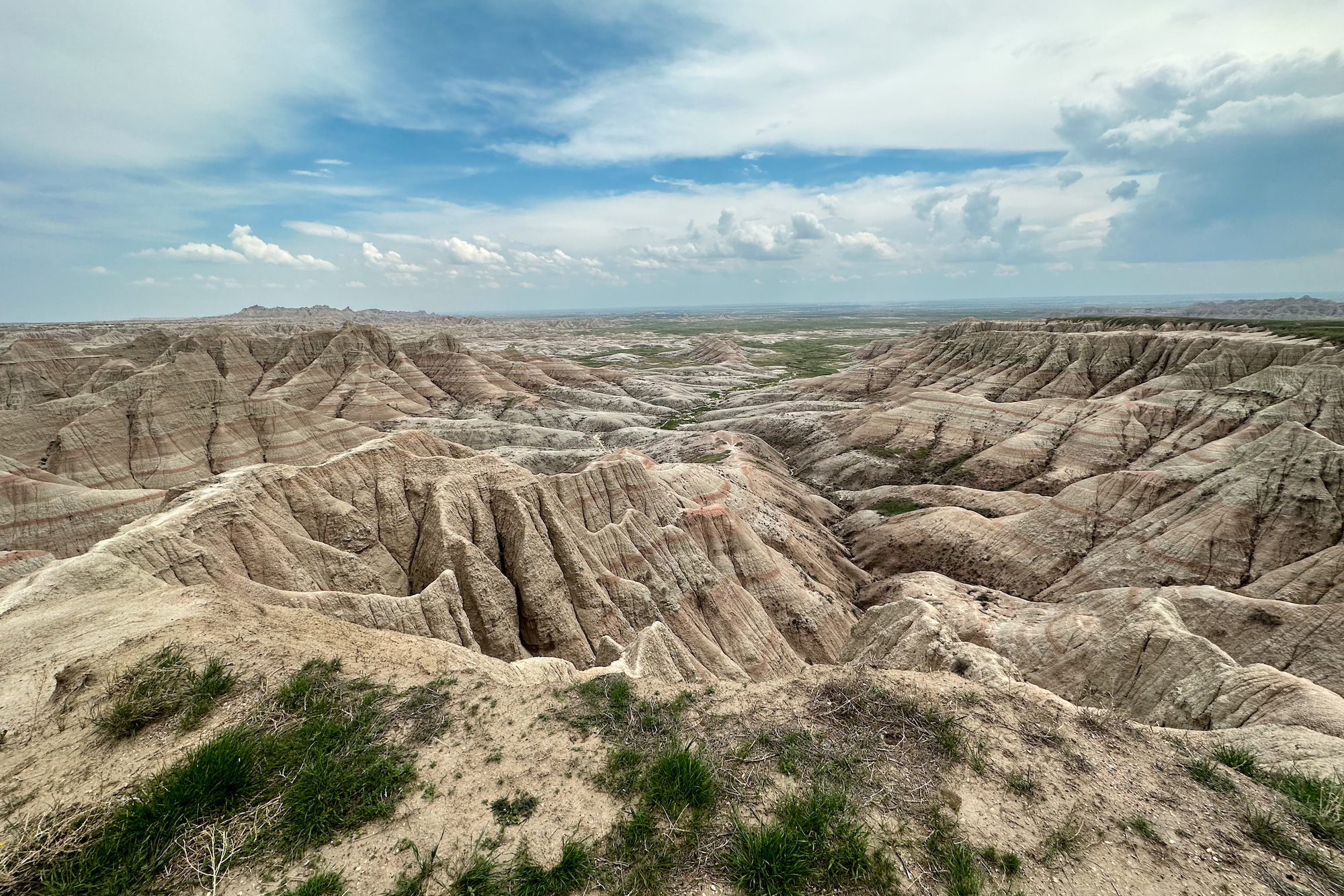 Badlands National Park, scenic view